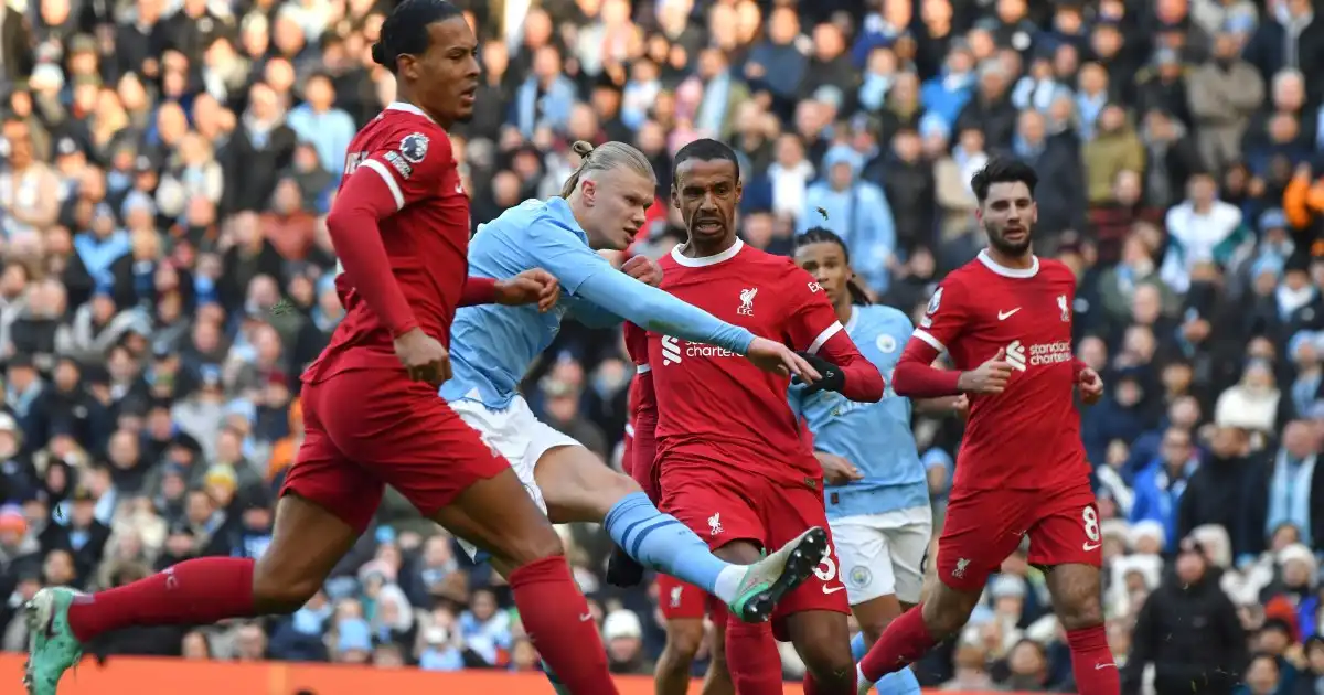 Liverpool Manchester City Haaland 50 goles más rápidos en la Premier League