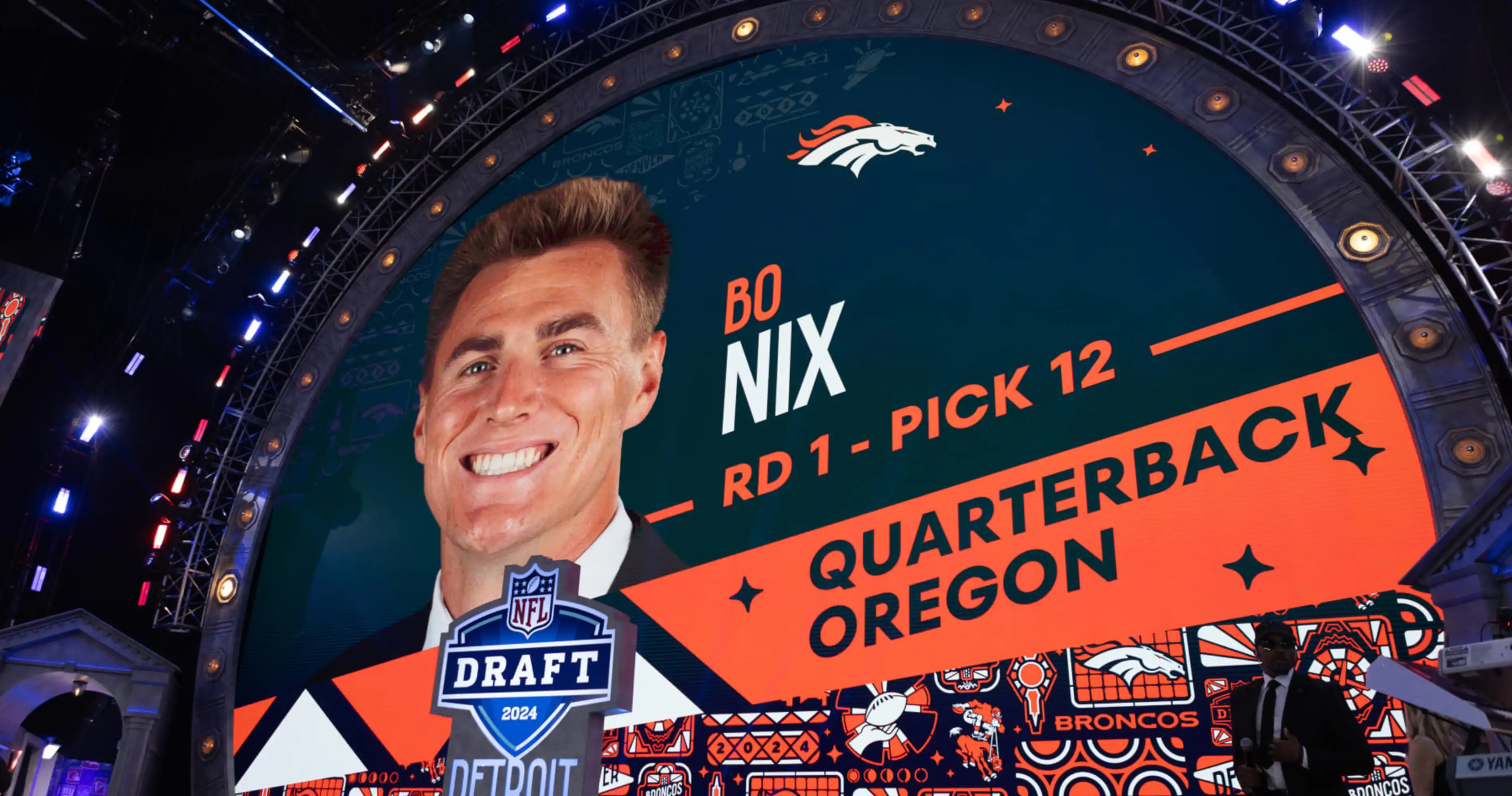 McShay critica a los Broncos por la elección "arrogante" de Bo Nix como selección del draft