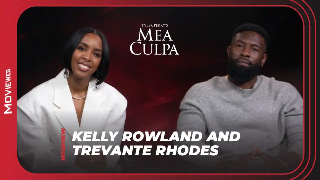 Las estrellas de Mea Culpa, Kelly Rowland y Trevante Rhodes, hablan sobre su nueva película y elogian a Tyler Perry