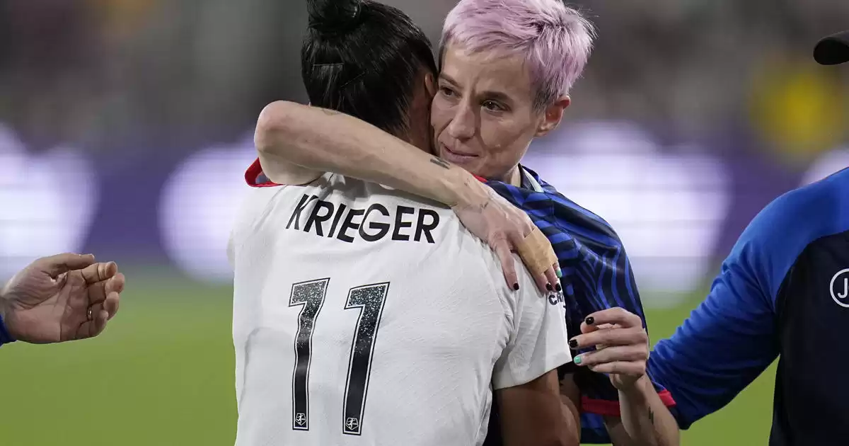 Megan Rapinoe, lesión, partido final de la legendaria carrera futbolística