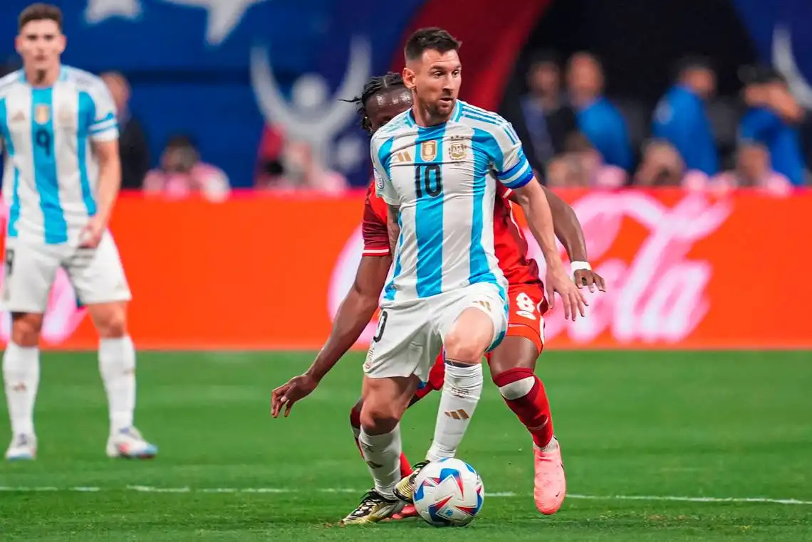 Messi es titular, público con entradas agotadas, Argentina vs Canadá en el primer partido de la Copa América