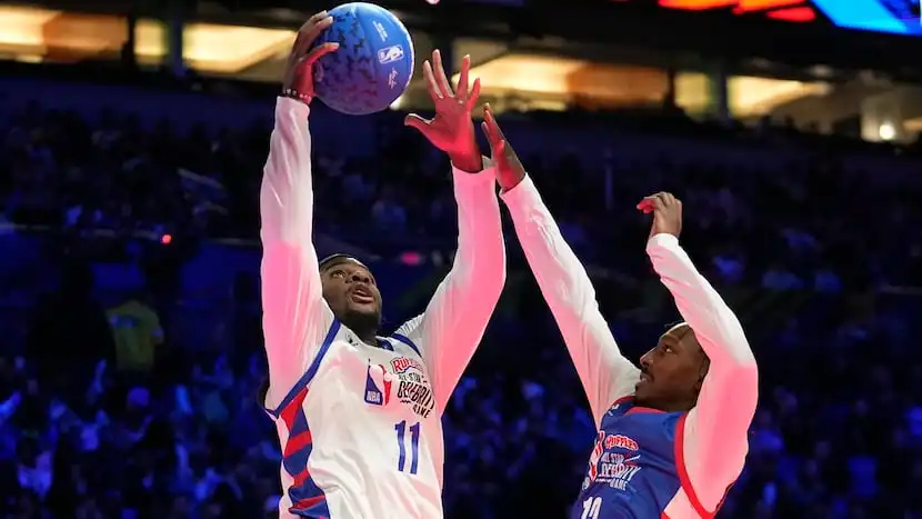 Micah Parsons clava y gana el MVP en el NBA Celebrity Game: ¿Está su futuro en el baloncesto?