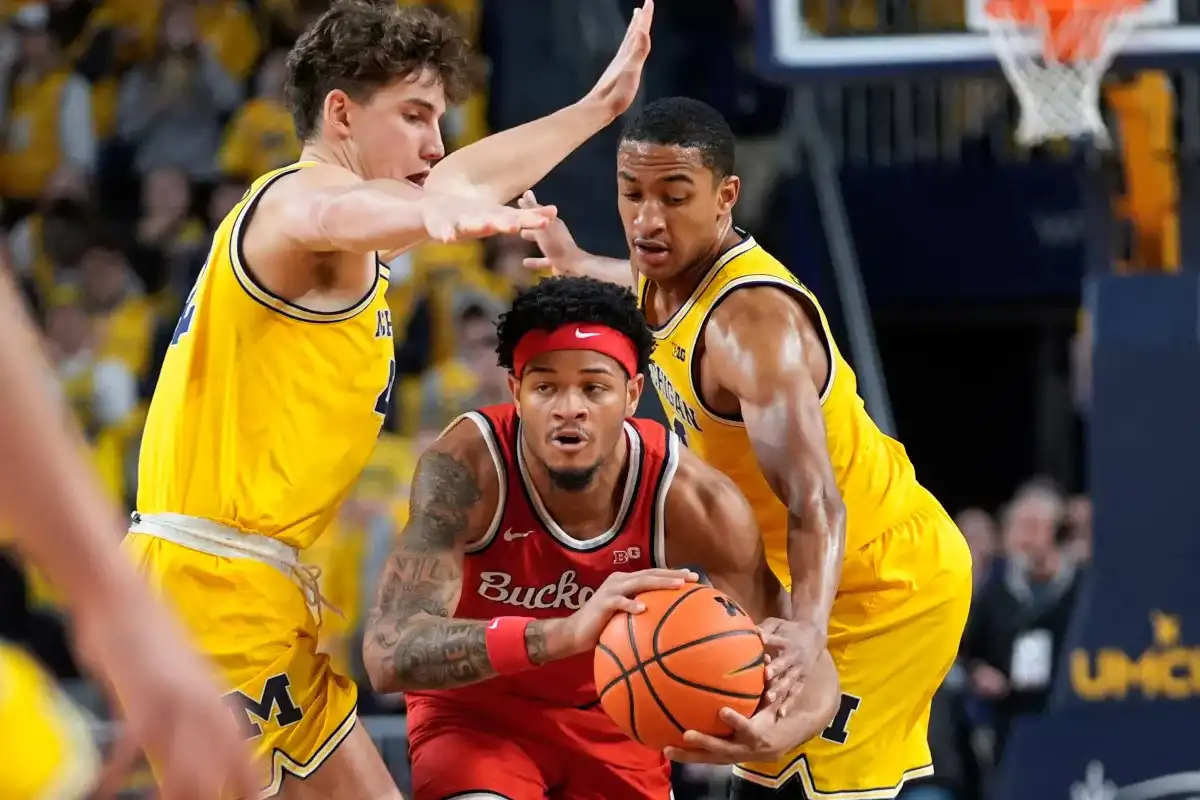 El baloncesto de Michigan pone fin a una racha de 5 derrotas consecutivas frente a Fab Five, 73-65, sobre Ohio State