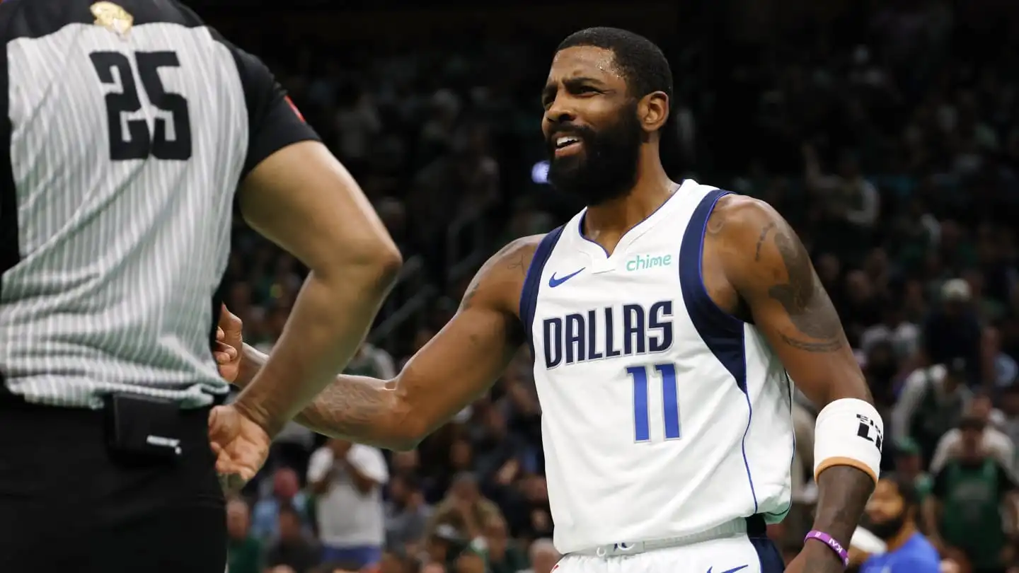 Campeón de la NBA critica a Kyrie Irving en el partido Mavericks vs Celtics