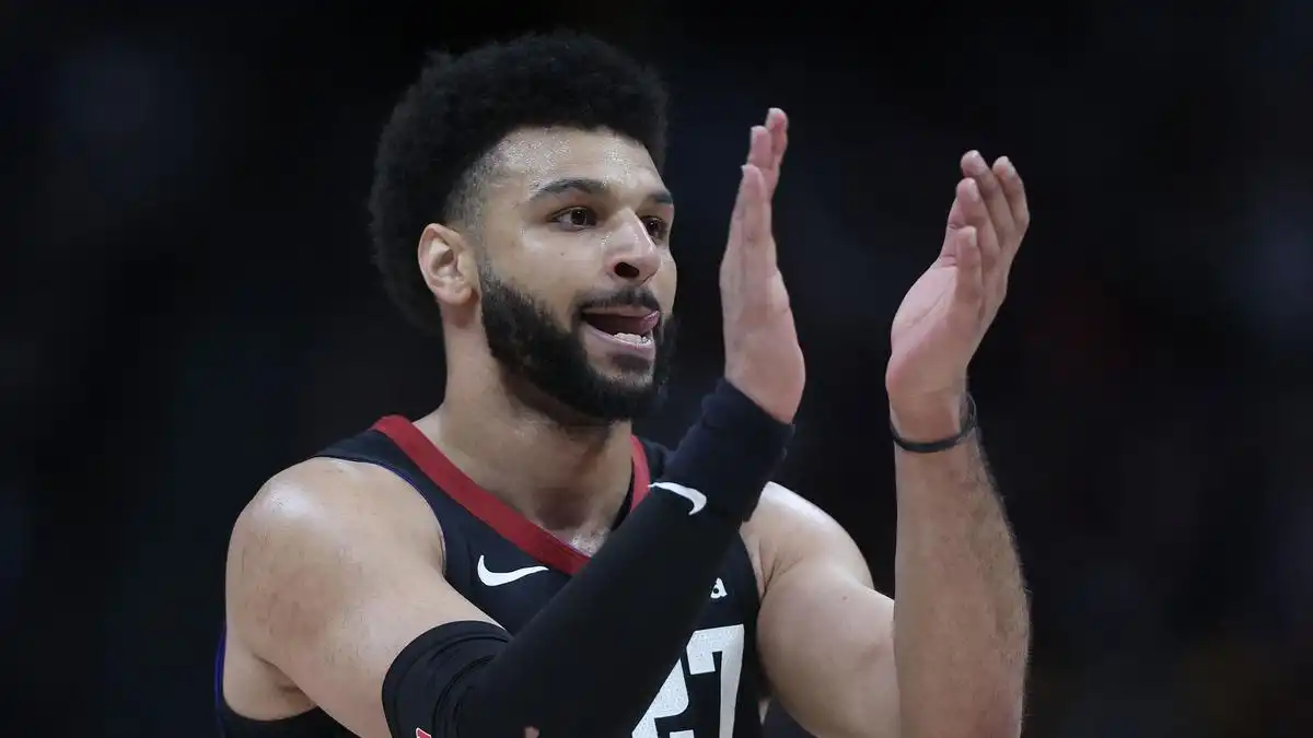 NBA Jamal Murray fine $100,000 tossing objects court Nuggets Timberwolves loss