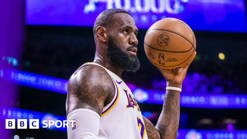 NBA LeBron James 40.000 puntos derrota de los Lakers de Los Ángeles Denver Nuggets