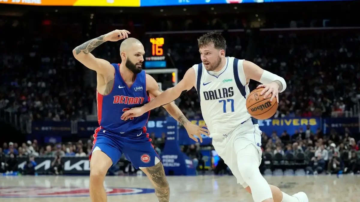 NBA: Luka Doncic hace historia en triple-doble Dallas Mavericks vs Detroit Pistons 142-124