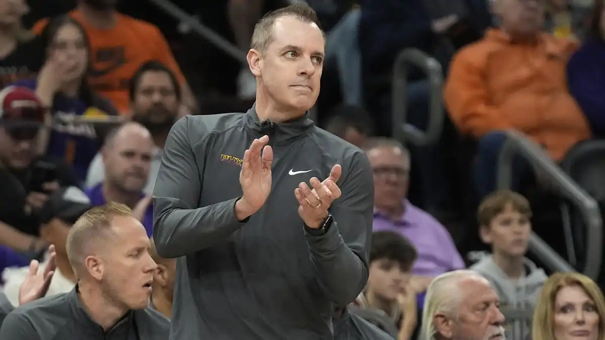 Los Suns de la NBA despiden a Frank Vogel después de una temporada de eliminación en la primera ronda de los playoffs