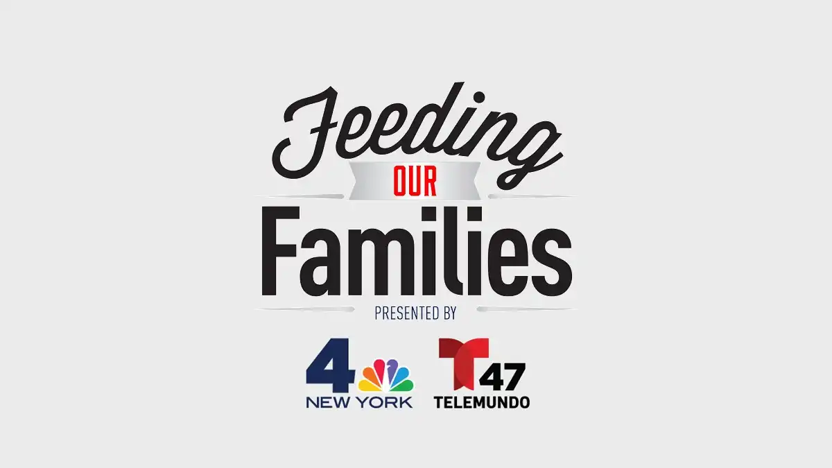 NBC 4 Nueva York Telemundo 47 Stop & Shop 2024 Regreso Alimentando a Nuestras Familias Colecta de Alimentos a Gran Escala