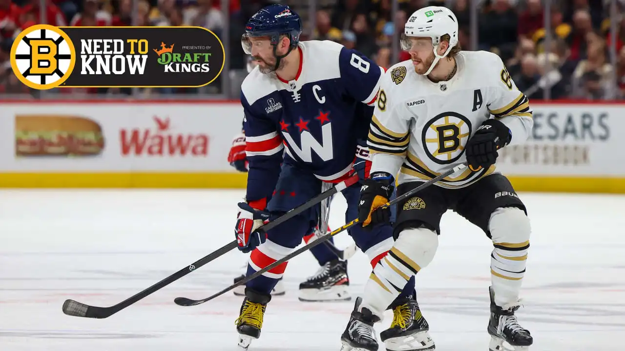 Lo que debes saber: Bruins vs Capitals | Boston Bruins