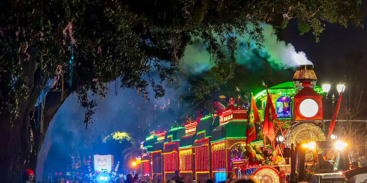 Temporada de Carnaval de Nueva Orleans: Celebraciones del Martes Gordo con celebridades y monarcas ficticios