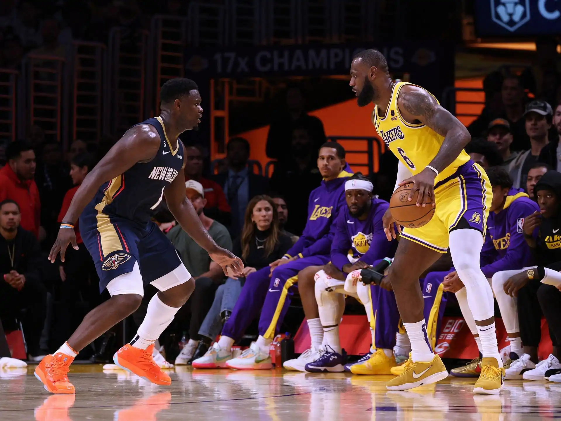 New Orleans Pelicans, LA Lakers, Estadísticas del juego, Calificaciones 10 de febrero de 2024