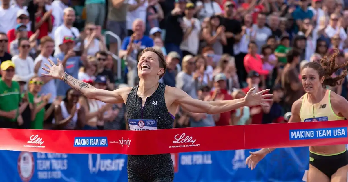 La corredora no binaria Nikki Hiltz bate un tiempo récord para clasificarse para los Juegos Olímpicos de París