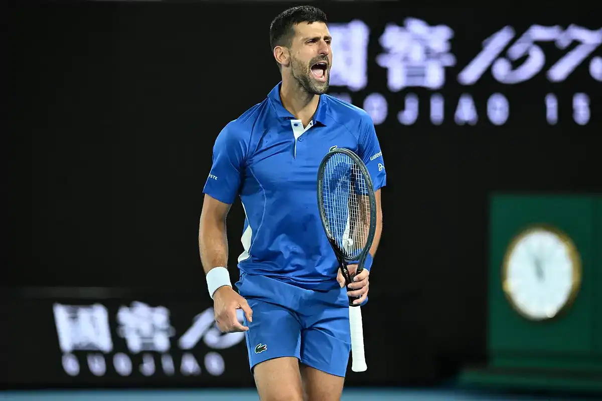 Novak Djokovic desafía a un aficionado del Abierto de Australia en un ardiente intercambio: Ven aquí y dímelo a la cara