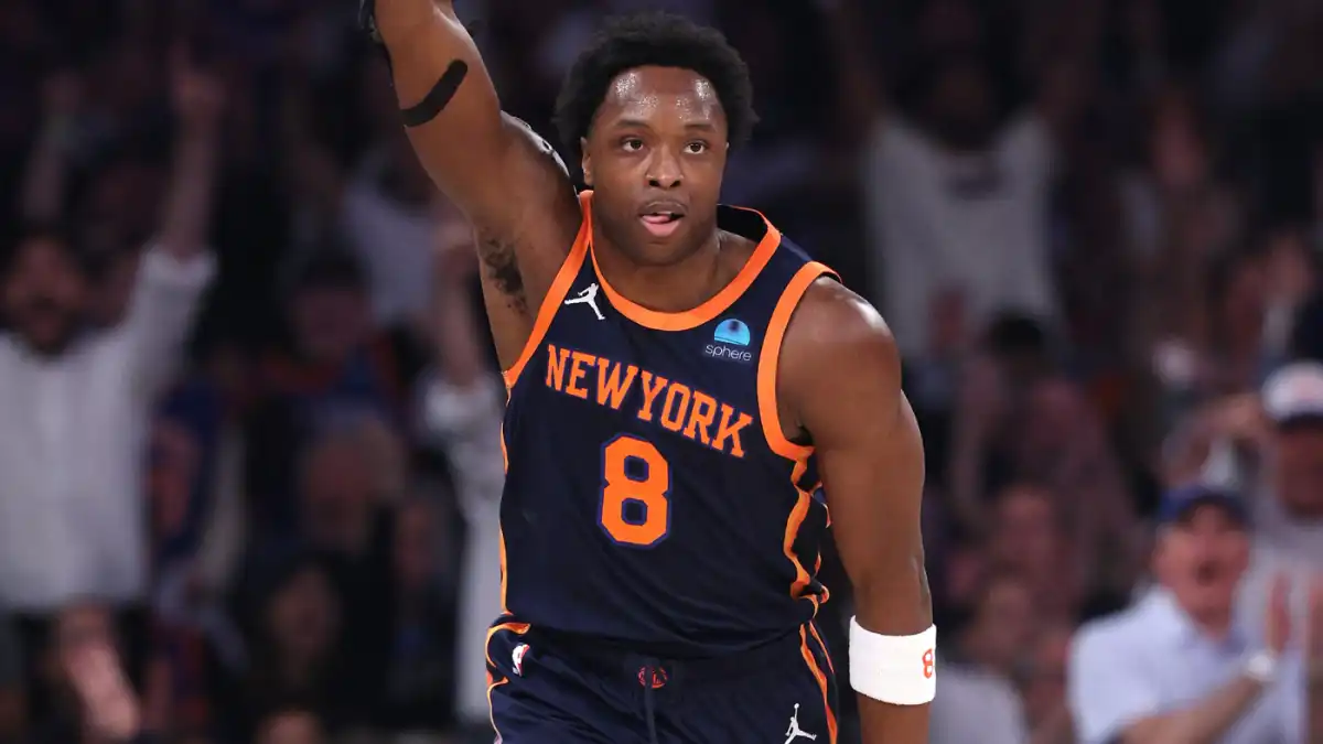 Actualización de la lesión de OG Anunoby: el estado del alero de los Knicks es incierto después de la lesión en el tendón de la corva del Juego 2