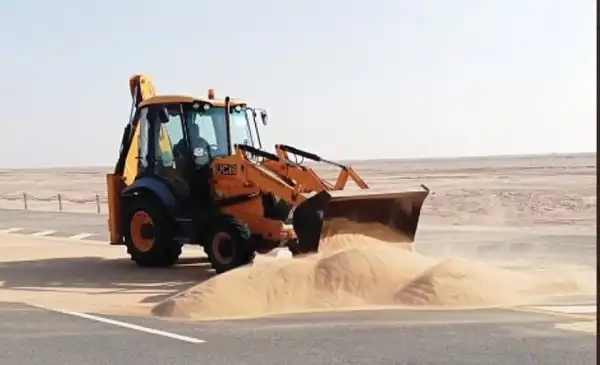 Omán, arrastre, arrastre, desierto, carreteras, soluciones, peligros