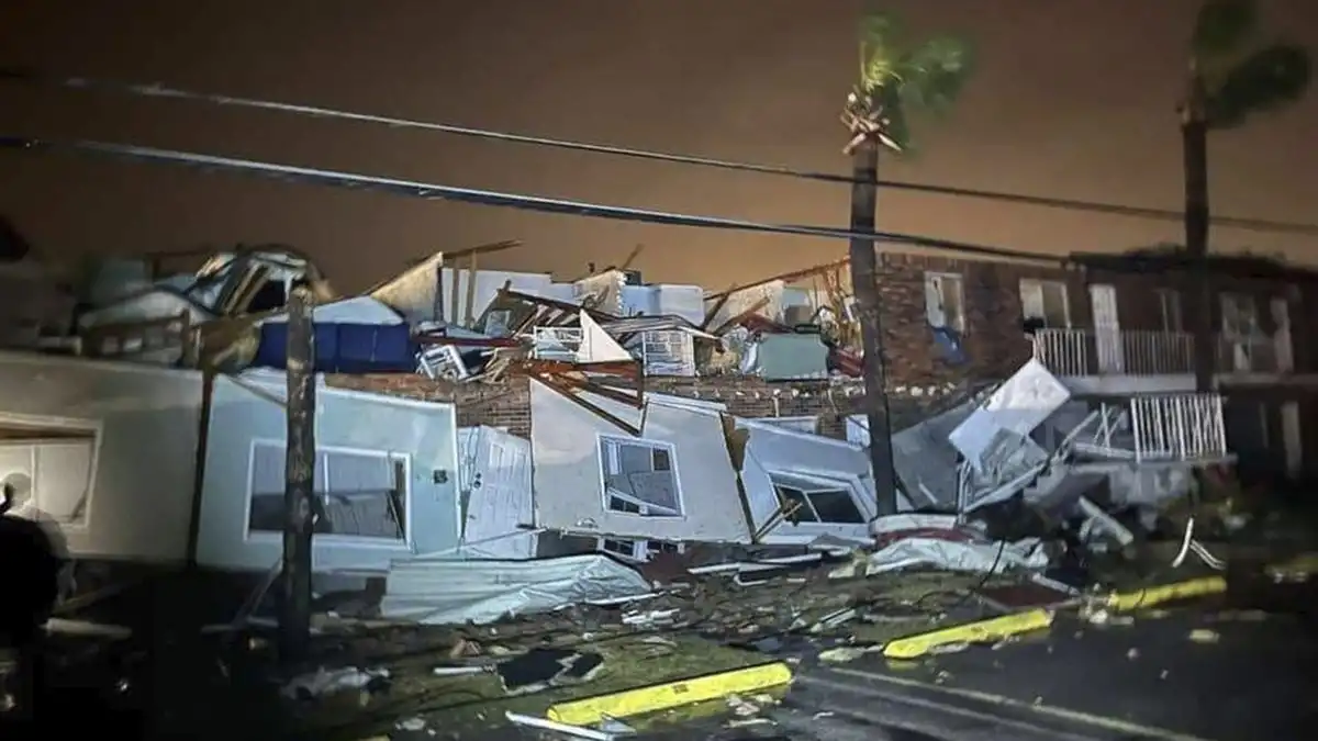 Panama City Beach, tormentas en el norte de Florida, tornados y áreas que devastan áreas