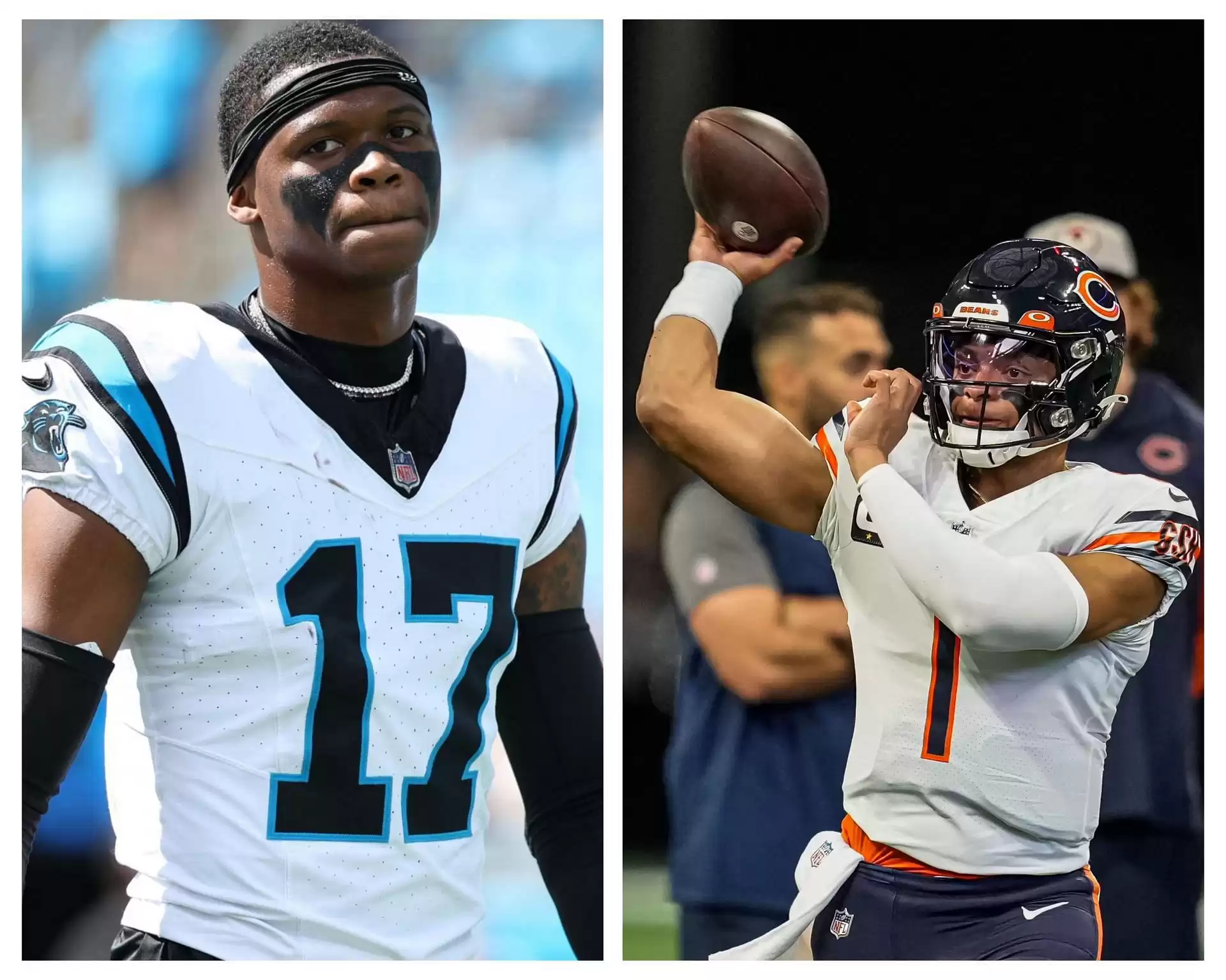 Panthers vs Bears Semana 10 TNF reporte de lesiones: Justin Fields, Khalil Herbert actualiza