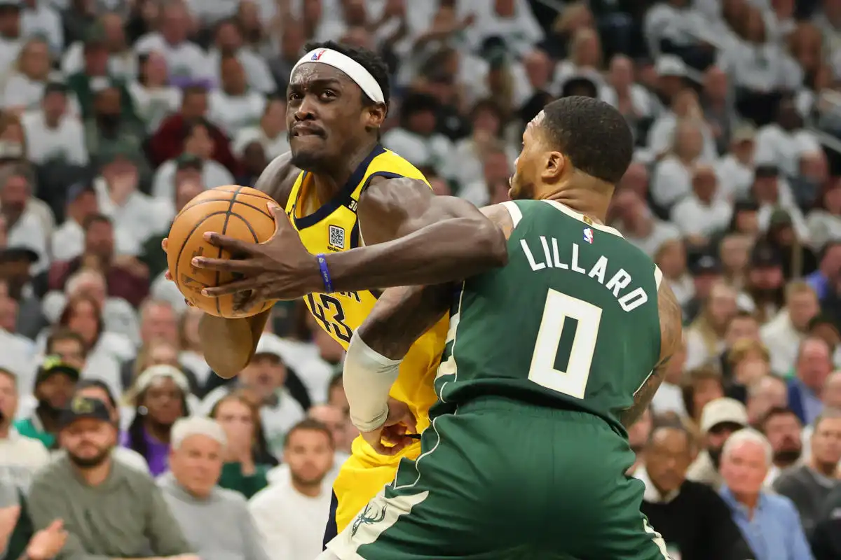 Pascal Siakam lleva a los Pacers a la victoria sobre los Bucks en la eliminatoria de la serie de playoffs sin Giannis Antetokounmpo