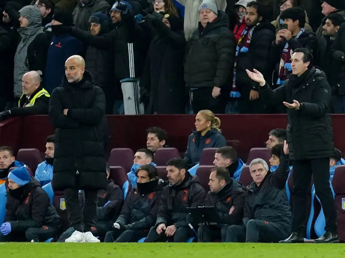 Pep Guardiola, el Aston Villa, el último cumplido del desafío de Unai Emery en el Arsenal