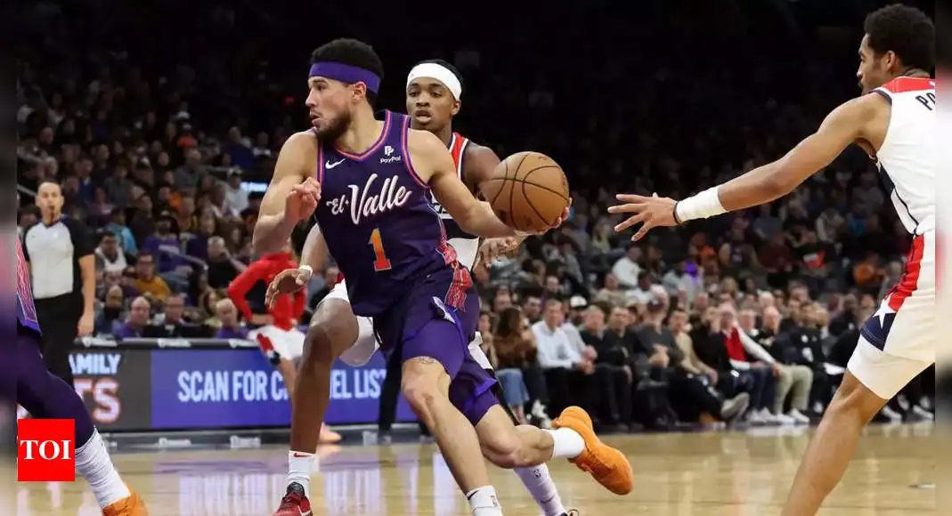 Phoenix Suns remontó una desventaja de 16 puntos para derrotar a Washington Wizards en un partido de la NBA