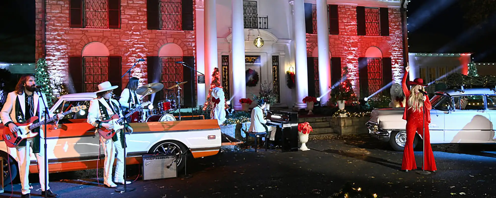 Post Malone, Lainey Wilson y más: momentos electrizantes de la Navidad en Graceland