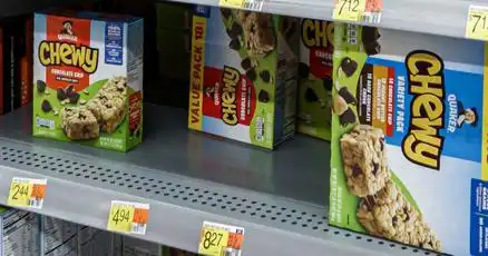 Quaker Oats retira del mercado las barras de granola de cereales Cap'n Crunch riesgo de salmonela