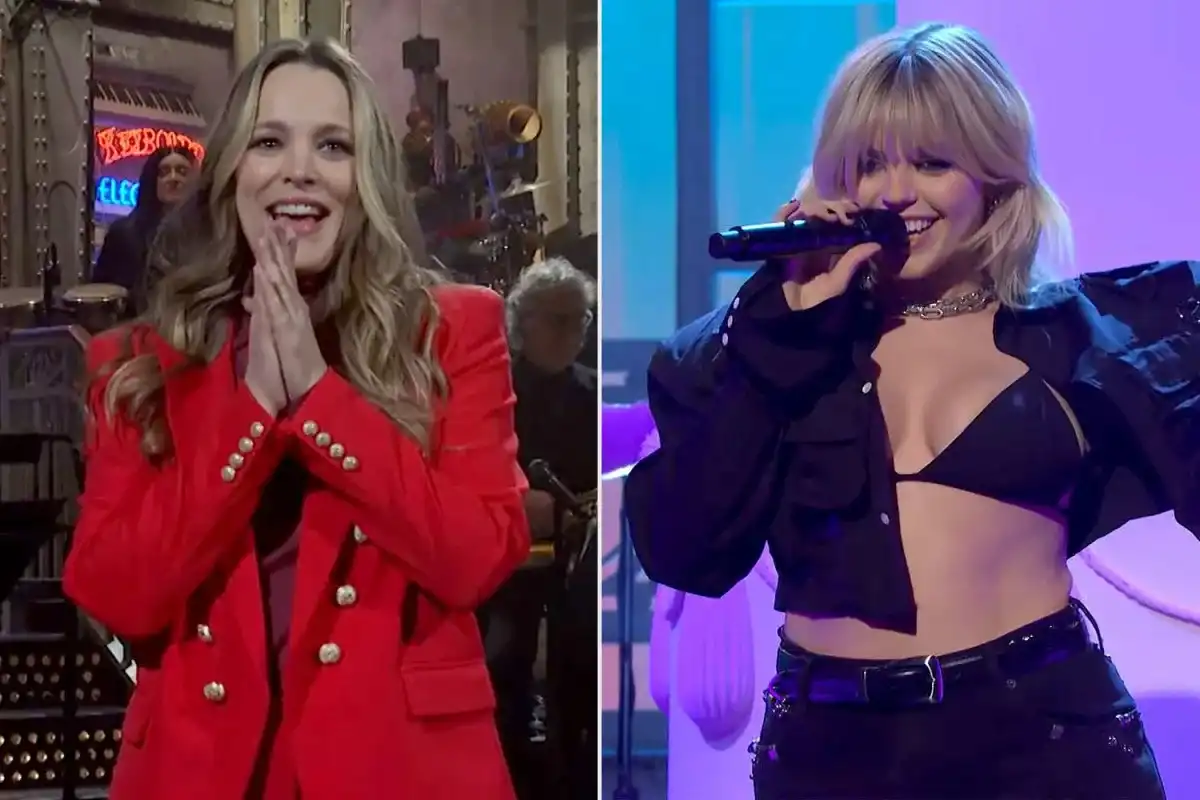 El cameo de Rachel McAdams en Saturday Night Live presenta a Reneé Rapp como invitada musical | Yahoo Deportes