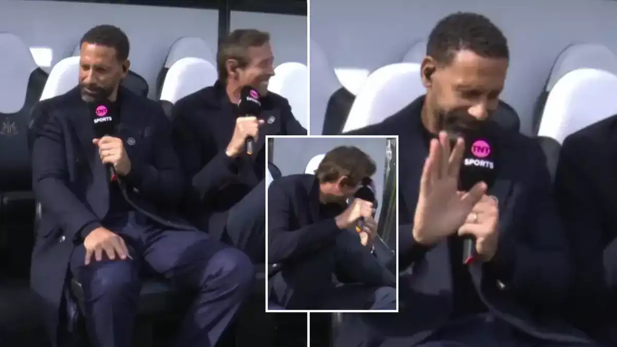 Rio Ferdinand se disculpa por decir palabrotas en vivo en TNT Sports antes del Newcastle vs Tottenham