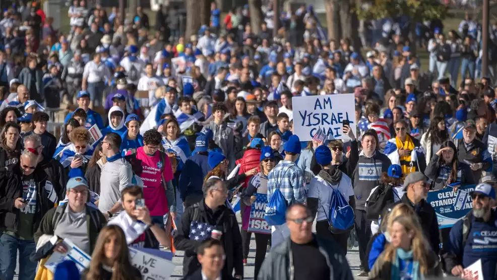 Aumento de los ataques antisemitas en el centro de la marcha Israel