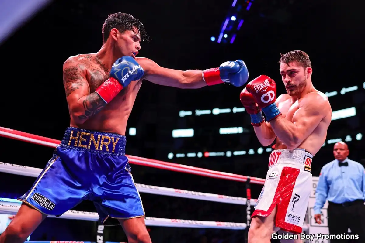 Ryan García estrena defensa al estilo Mayweather en victoria sobre Duarte - Boxing News 24