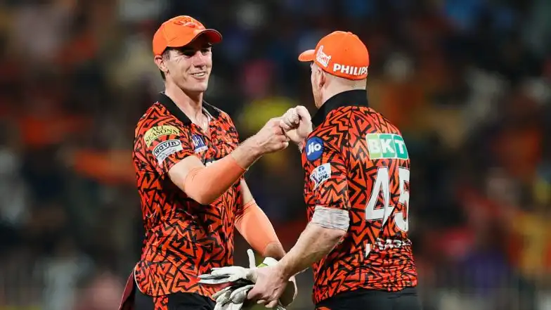 SRH vs RR Estadísticas Aspectos destacados IPL 2024 Clasificatorio 2 Sunrisers Hyderabad establece una cita con Kolkata Knight Riders en la final con victoria sobre Rajasthan Royals más tardeLY