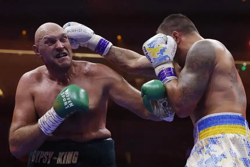 Simpatía Ucrania Usyk gana peso pesado Fury