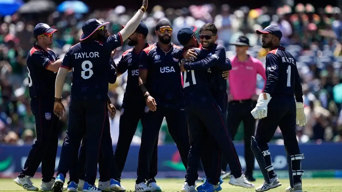 Copa Mundial T20 2024: Jugadores de origen indio El equipo de críquet de EE. UU. derrota a Pakistán