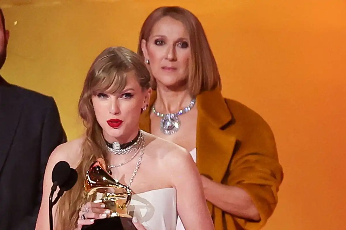 Taylor Swift desaira a Celine Dion Grammys 2024