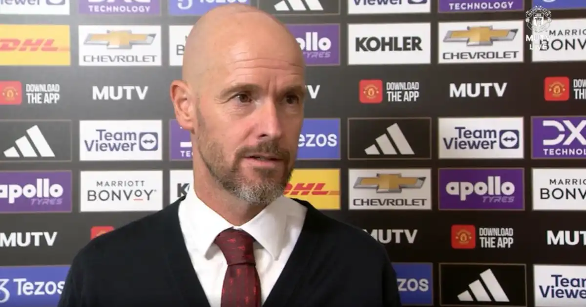 Ten Hag sorprende la decisión Hojlund Manchester United Newcastle