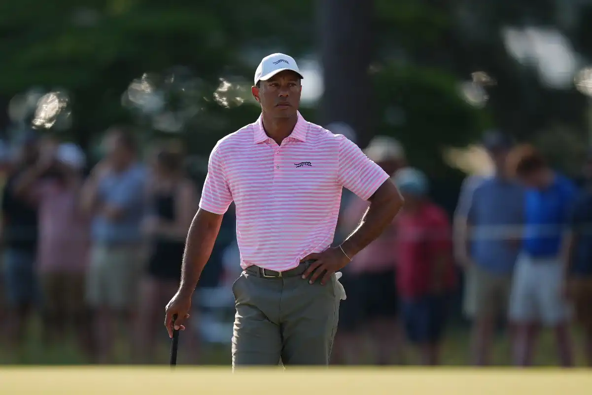 Tiger Woods U.S. Open Buen comienzo Pinehurst muestra sus dientes