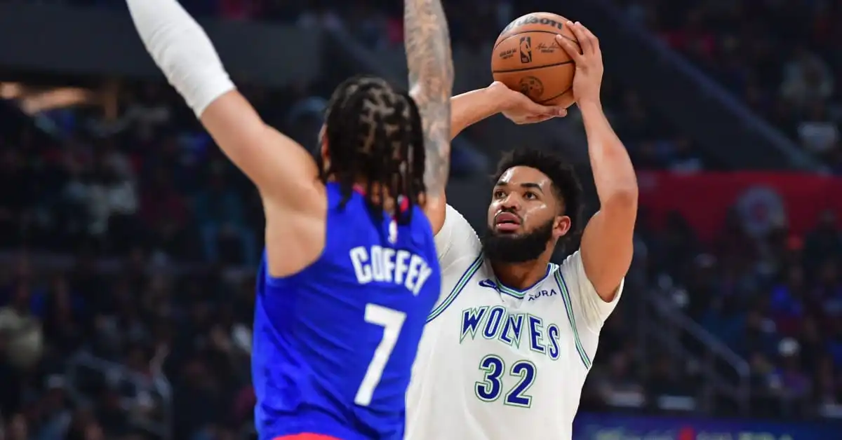 Los Timberwolves dominan a los Clippers con una gran remontada en el tercer cuarto