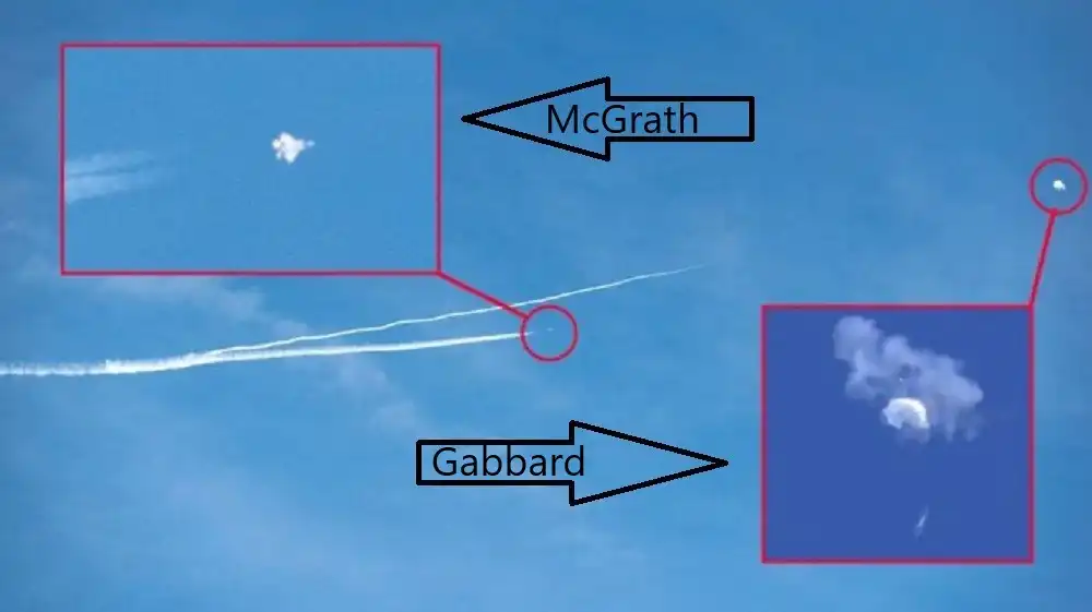 Tulsi Gabbard lanza un globo sobre la OTAN. La coronel Amy McGrath la derriba a tiros
