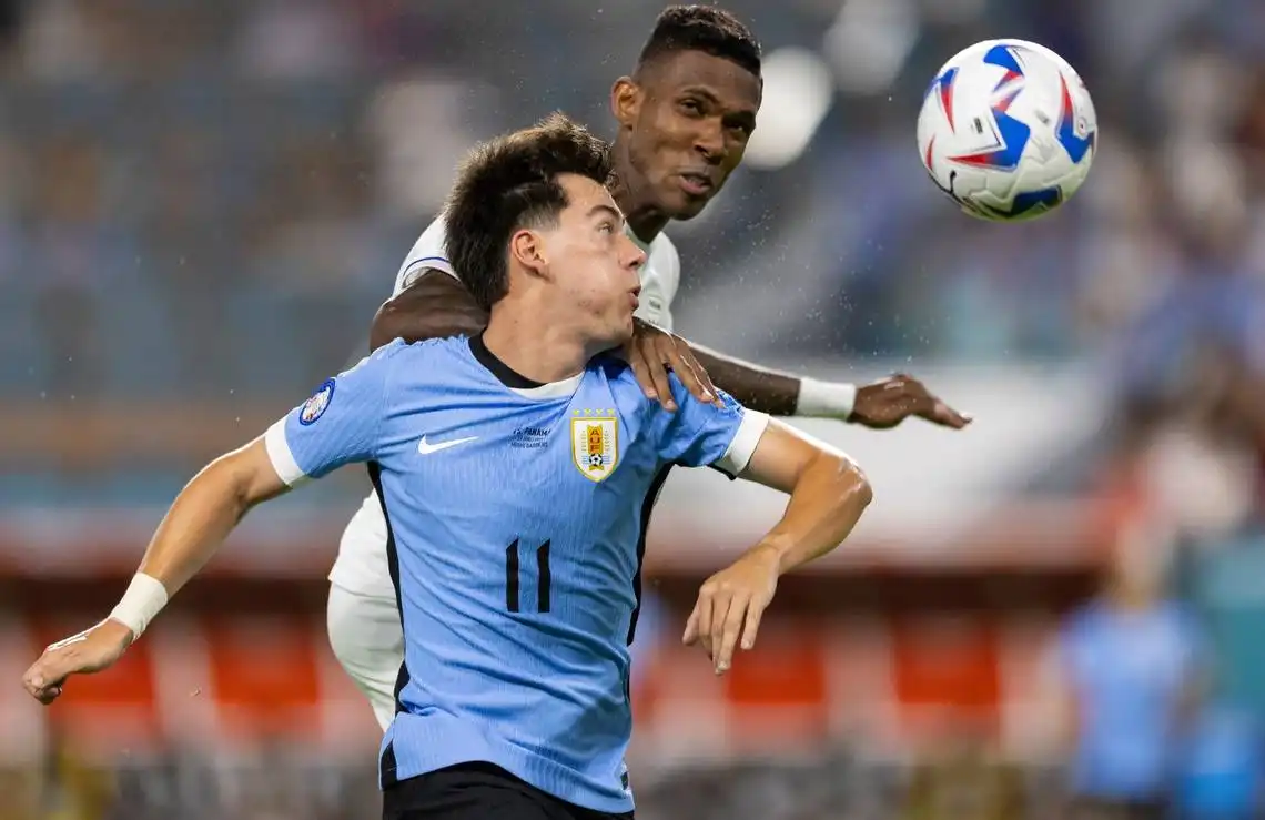 Uruguay vence 3-1 a Panamá en Copa América y se adjudica el primer puesto del Grupo C sobre Estados Unidos