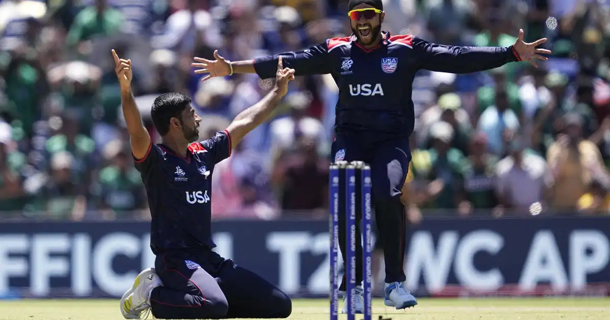 El equipo de críquet de EE. UU. sorprende a Pakistán en la Copa Mundial T20