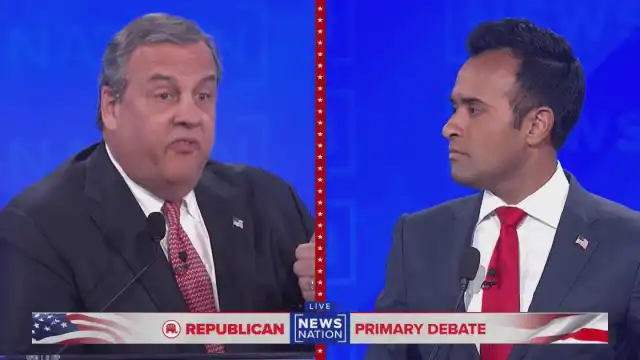 Vivek Ramaswamy Chris Christie Choque contra Ucrania