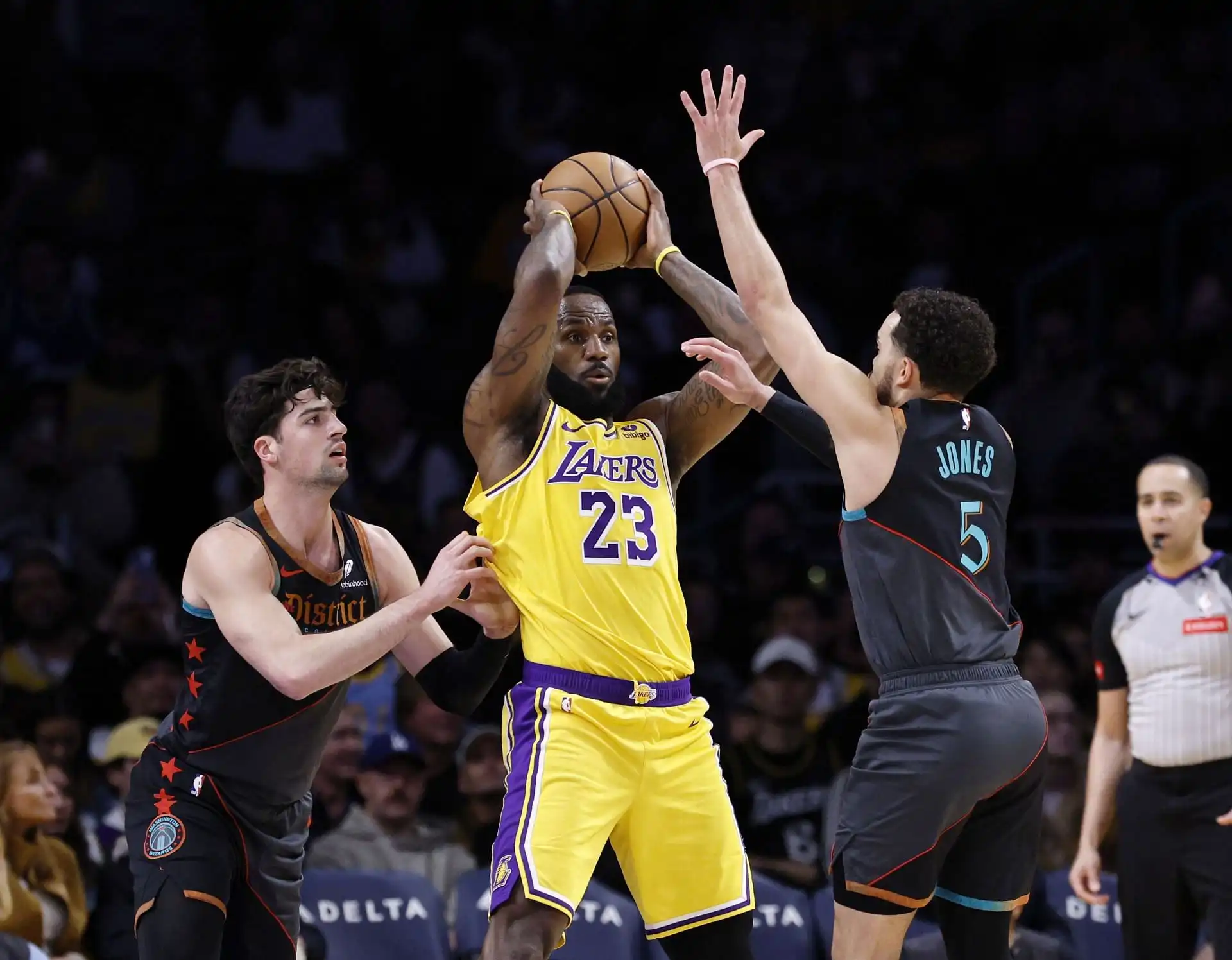 Washington Wizards vs LA Lakers: Los 5 mejores momentos con el bloqueo de persecución de LeBron James sobre Jordan Poole (29 de febrero)