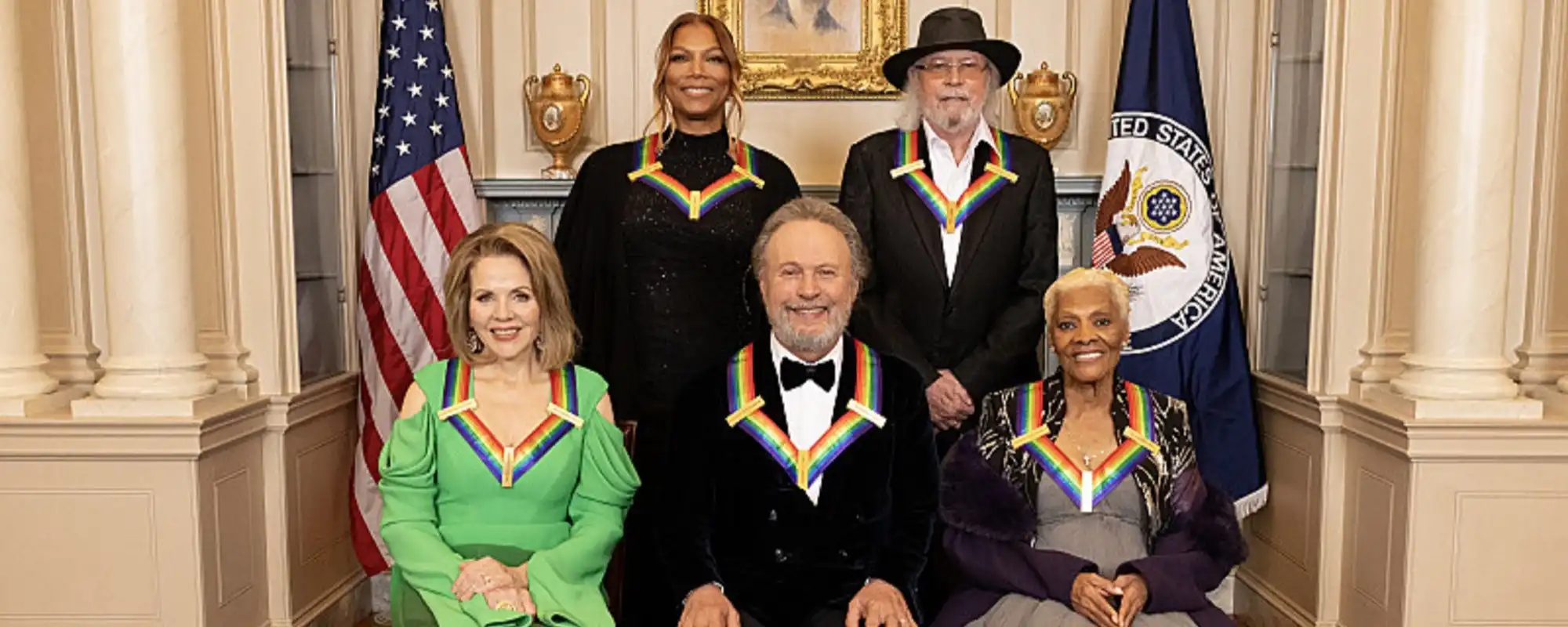 Mira la 46ª edición de los Honores del Kennedy Center con tributos a Barry Gibb, Dionne Warwick y Queen Latifah
