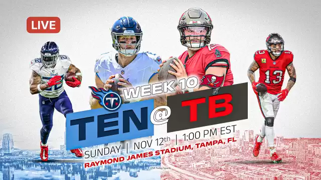 Ver Tennessee Titans vs Tampa Bay Buccaneers: hora, canal de TV, información de transmisión en vivo