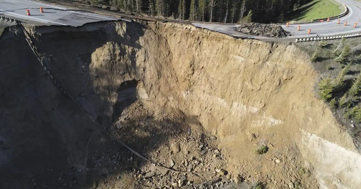 Colapso de la carretera Wyoming Teton Pass: el cronograma de reconstrucción es incierto